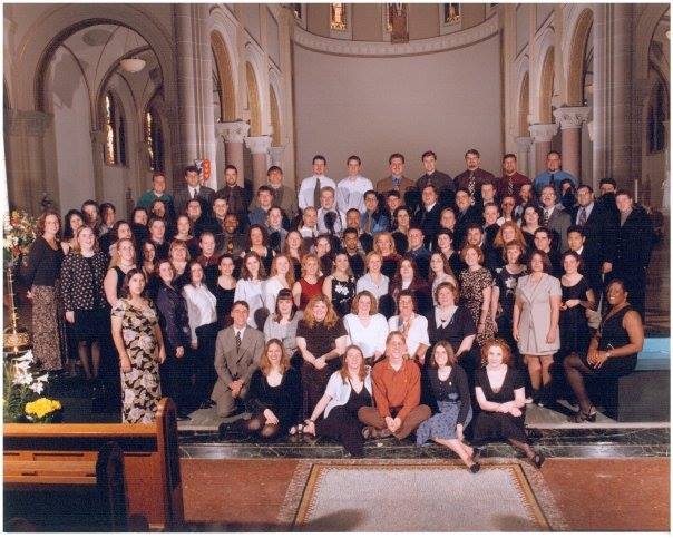 Brothers at the 1999 National Convention, hosted by Xi Chapter at Saint Vincent College.